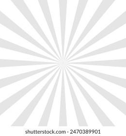 Graue Sonnenstrahlen. Graue Strahlen stilvoll. Sonnenplatzwasser-Muster Textur Hintergrund. Kulissen, Poster, Banner und Abdeckungen