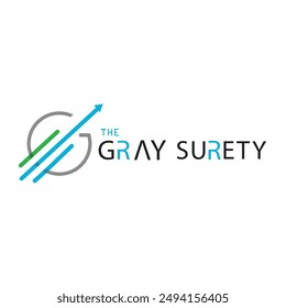 The Gray Surety Logo For financial security and building projects Company. Text Logo Royalty-Free Images, Stock Photos 