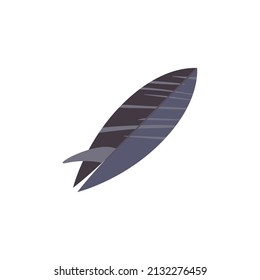 gray surfboard illustration over white