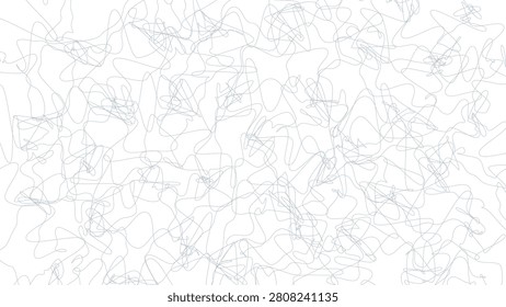 Gray tangled fiber mesh texture background