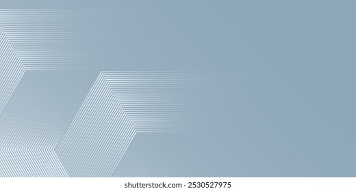 Gray Tech Finance Fintech Background Abstract Hexagon Pattern. Abstract Business Tech Science Vector Backdrop Simple Art Modern Abstract