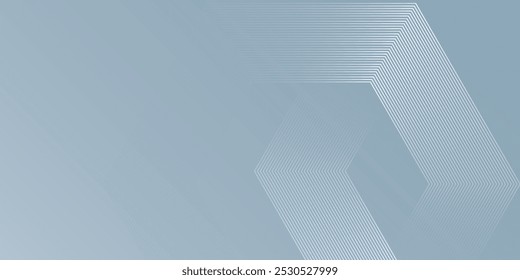 Gray Tech Finance Fintech Background Abstract Hexagon Pattern. Abstract Business Tech Science Vector Backdrop Simple Art