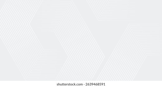 Gray Tech Finance Fintech Background Abstract Hexagon Pattern. Abstract Business Tech Science Vector Backdrop Simple Art Modern