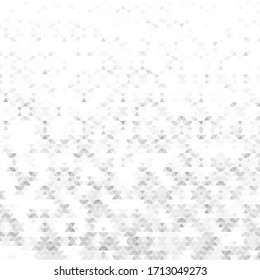 Gray template for presentation, layout for advertising, banner. Triangular design. Polygonal style. Vector graphics. Abstract background.
