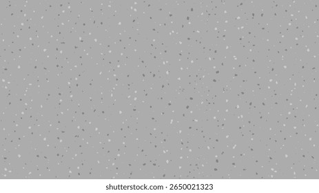 Gray terrazzo texture vector seamless pattern. Abstract venetian mosaic surface art. Modern background for home decor print.