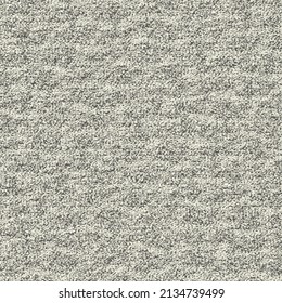 Gray terry cloth texture. Grunge fabric background. Seamless pattern.