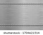 Gray Textured Metallic Background. Brushed Metal 