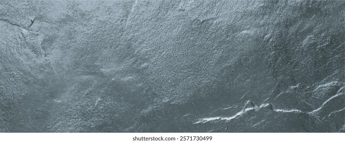 Gray textured stone background with a rough, natural look. The background features a rugged gray surface with subtle variations in tone. Textured stone background vector. Gray background.