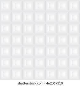 Gray tile geometric texture. Vector seamless background.