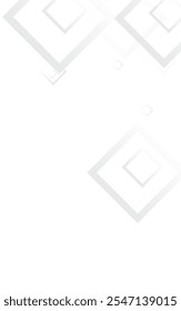 Gray Tile Technology Vector  Background. Abstract Rectangular Backdrop. Grey Trendy Poster. Light Graphic Frame.