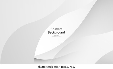 Gray tone color and white color and black color background abstract art vector