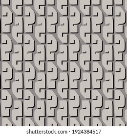 gray trace of car tires.  seamless texture.  textile design