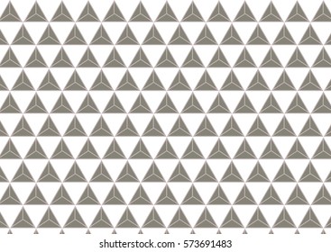 Gray Traingle Pattern Texture Background.