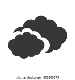 gray travel cloud weather concept vector illustration eps 10