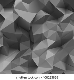 Gray Triangle Background