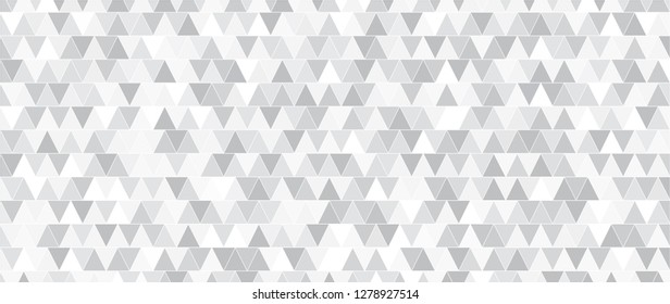 Gray triangle background. Triangles line pattern. vector mosaic, cells wave. Raster, Zig Zag waves patron. Chevron symbol. Triangular geometric sample with gradient. Glitter abstract.