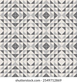 gray triangle, cement tiles, cute pattern, decorative seamless background