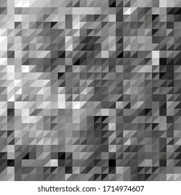 gray triangle illustration. polygonal style. abstract vector background.