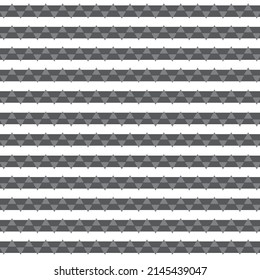 gray triangle patterns on gray white striped background, vector, geometric
