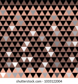 Gray triangles. Creative illustration in halftone style with gradient. A completely new style for your business design. Vector.