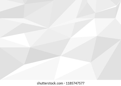 Gray triangular background. Abstract geometric pattern. Vector illustration.