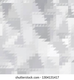 gray triangular background. abstract illustration. polygonal style. presentation template
