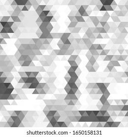 gray triangular background. abstract template