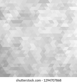 Gray triangular background. polygonal style