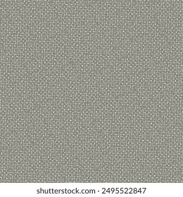 Gray tweed fabric texture. Wool cloth with dots or tiny specks in a lighter tone. Retro or modern textile design. Seamless pattern. Abstract vector.