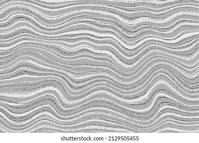 Gray vector background, wavy structure