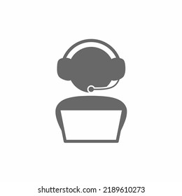 gray vector information consulting icon illustration design