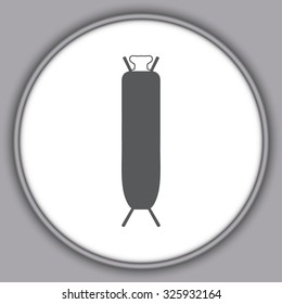 Gray Vector ironing board 