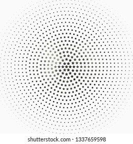 Gray vector layout with bright stars. Colorful illustration in abstract style with gradient stars. Theme for cell phones.