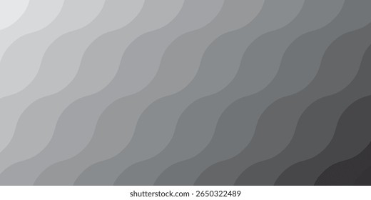 Gray vector pattern with waves. Vector background for poster covers, social networks. interior decor. abstract background.