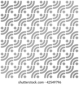 Gray vector simple patterns with rss symbols