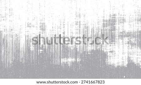 Gray vertical lines and dots on white background abstract texture pattern