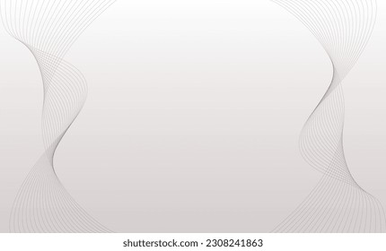 concepto de fondo abstracto de línea de onda vertical gris. ilustración vectorial eps 10
