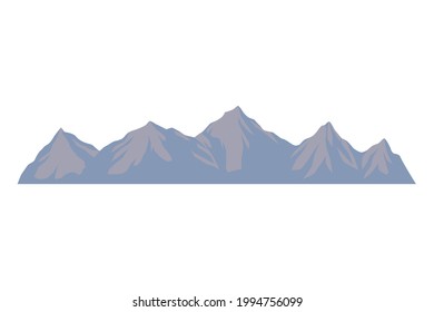 gray wanderlust mountains horizon scene