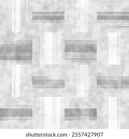 Gray Washed Out Checked Pattern