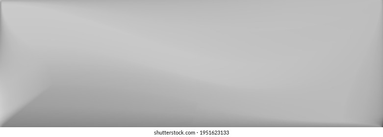 Fondo de diseño moderno de aguas grises. Ilustración de superficies lisas de aluminio. Fondo original de plata en blanco. Malla de gradiente ondulado vibrante natural. Malla gradiente ondulada gris.