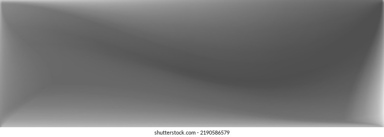 Gray  Water Trendy Background. Black and white Blurred Texture Illustration. Alluminium Grey Smooth Surface Backdrop. Silver Wavy Gradient Mesh. Blank Natural Wavy Gradient Mesh.