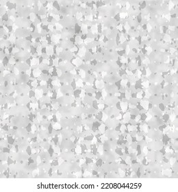 Gray Watercolor-Dyed Effect Mottled Spotted Textured Pattern