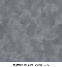 Gray Watercolor-Dyed Effect Speckled Textured Pattern