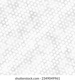 Gray Watercolor-Dyed Effect Textured Dotted Pattern