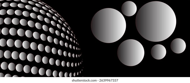 gray wavy halftone background. Dots pop art sport style vector illustration.