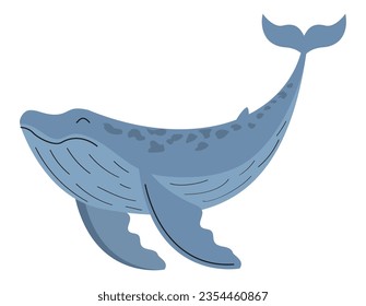 diseño de ballenas grises sobre blanco