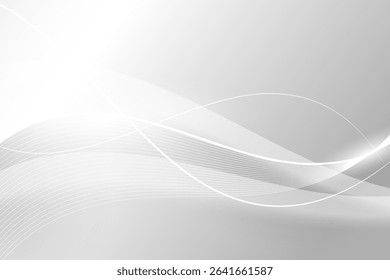 gray and white abstract background, banner design elements