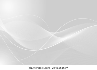 gray and white abstract background, banner design elements