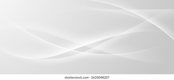 abstrakter grauer und weißer Hintergrund moderne Vektorgrafik