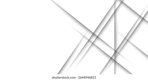 Fondo abstracto gris y blanco Vector de ilustración de diseño moderno EPS10